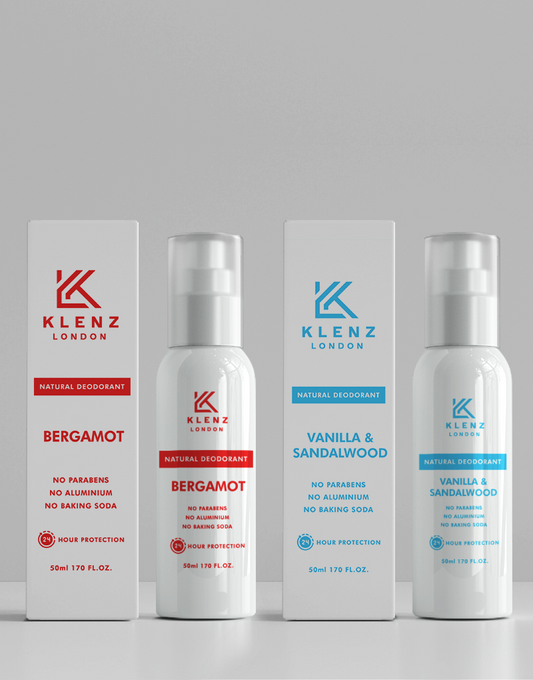 Bergamot and Vanilla & Sandalwood Natural Deodorant - Bundle Deal