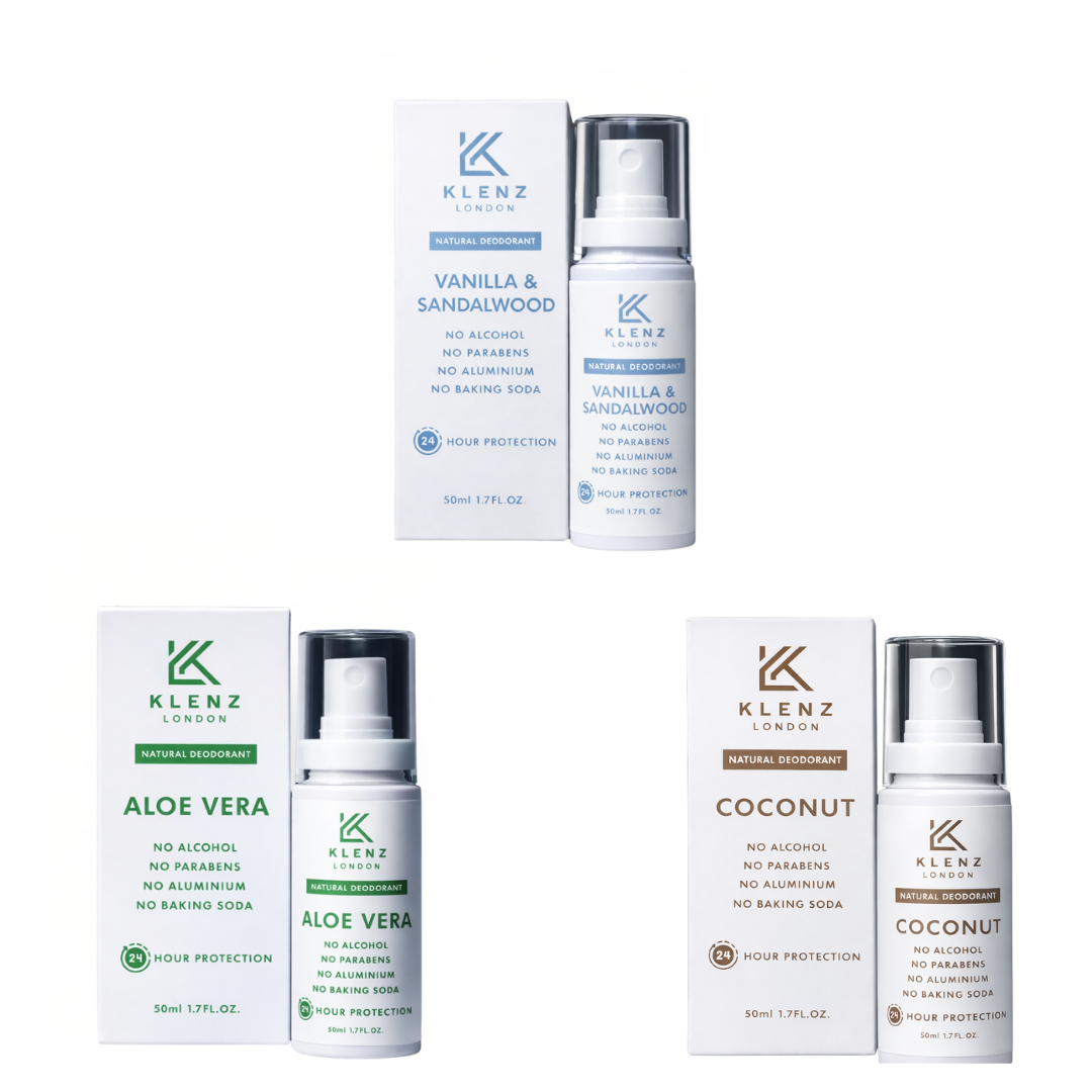 Vanilla & Sandalwood, Aloe Vera and Coconut Natural Deodorant - Bundle Deal