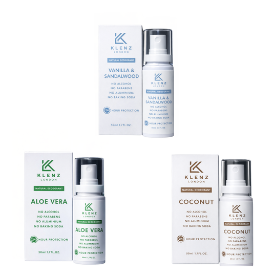 Vanilla & Sandalwood, Aloe Vera and Coconut Natural Deodorant - Bundle Deal