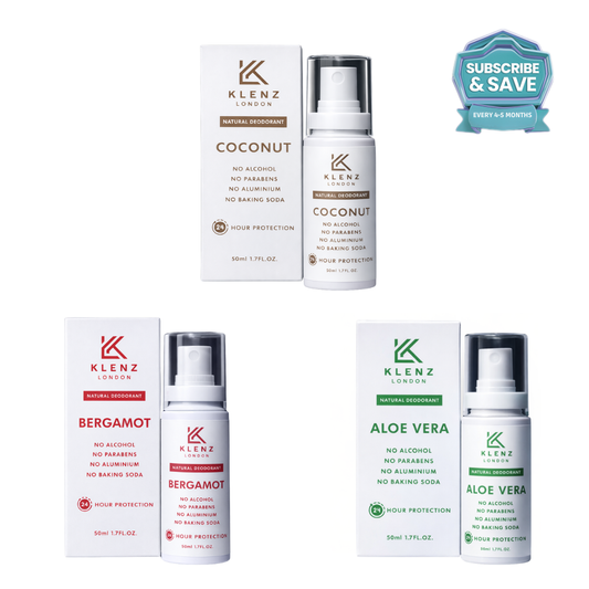 Coconut, Bergamot and Aloe Vera Natural Deodorant - Subscribe and Save